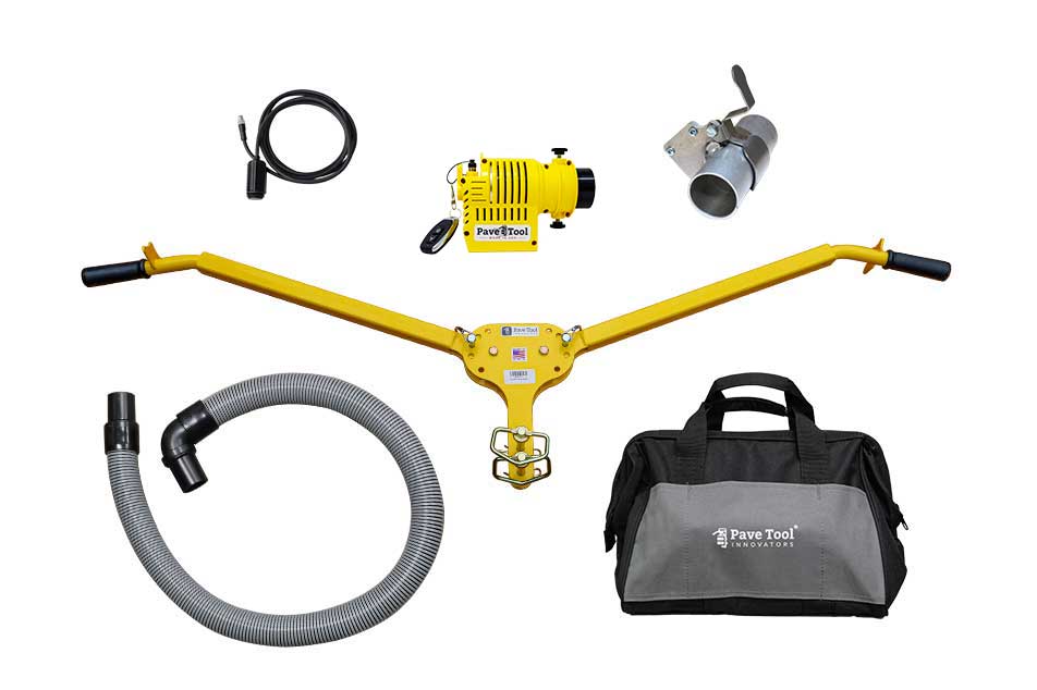 MVP Paver Vac Ergo Assist Package with Remote (Backordered ETA TBD)