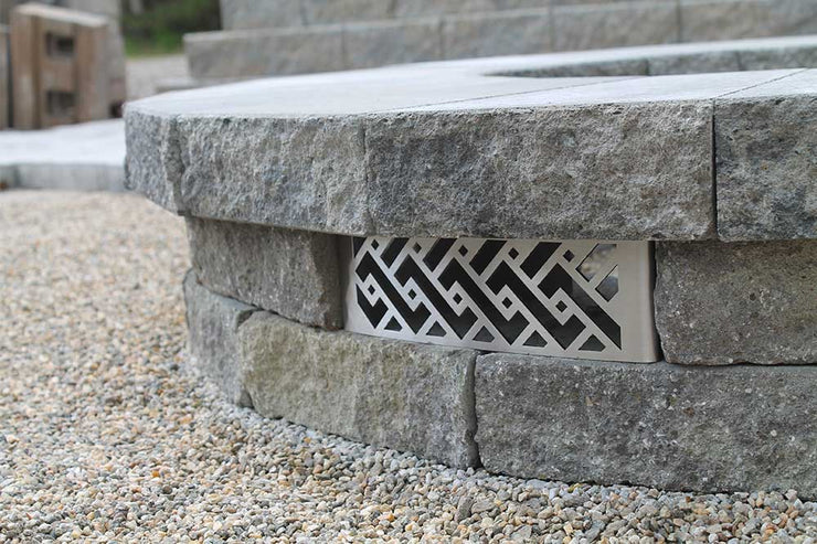 Classic Stone Fire Pit Vents