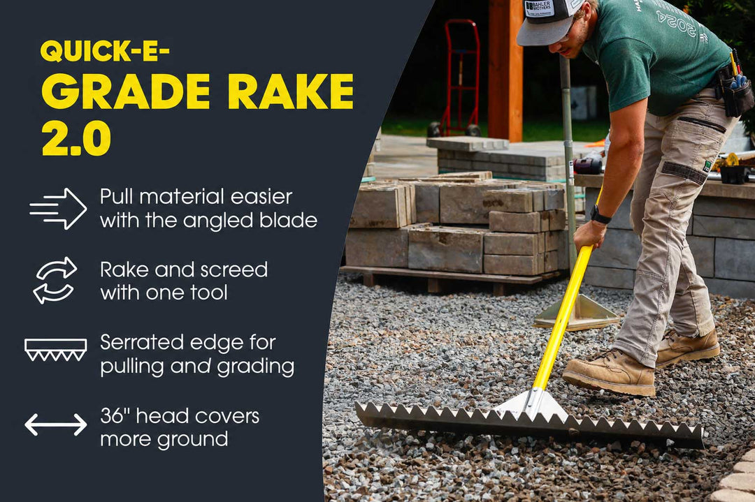 Quick-E-Grade Rake 2.0