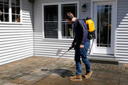 quick-e-paver cleaner, 5gallons, 5gal, clean pavers, patio, walkway, dirt, grime, spray, apply, application