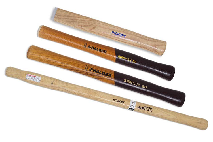 Replacement handles for the Halder Mallets: Craft60, Sim60, Sim80, Sim81