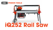 iQ252 10" Dry Cut Rail Saw