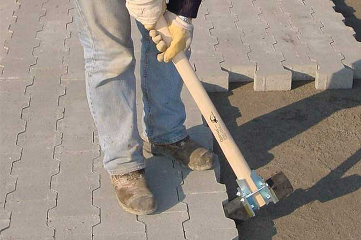 Optimas Long Handle, Optimas, Pave Tool Hammer Adjuster, Paver Adjuster, Bond Line Adjuster, PaverPersuader, Paver Persauder,