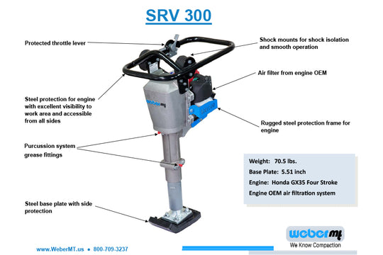 Pisón Weber SRV 300-II