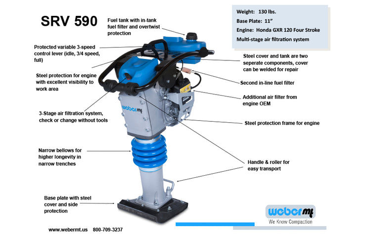 Weber SRV 560 Rammer