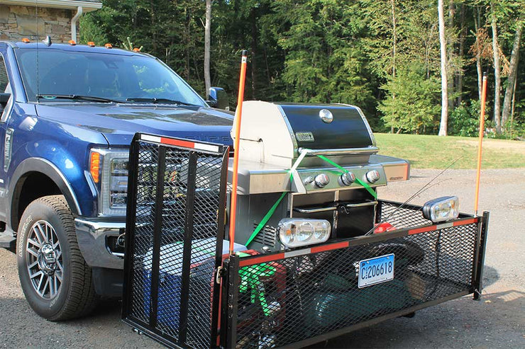 Plow mount organizer is 18 sq feet of cargo space for any type of equipment including hardscape, landscape, camping, winter and other