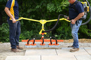 Vac Max B Ergo XL Manual Suction Equipment Package for lifting heavy porous slabs and natural slabs for hardscaping