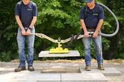 Vac Max Electric Ergo Assist Package for picking manufactured pavers, granite, bluestone, wet cast and natural stone