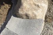 Quick-E-Scribe Marking a Cap into a natural Boulder